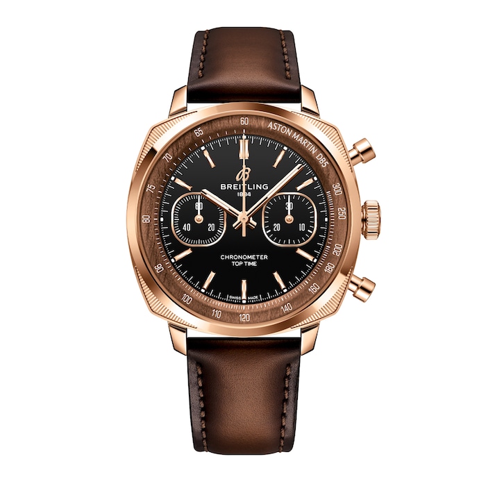 Top Time B01 Aston Martin DB5 Chronograph Limited Edition 41mm Mens Watch 18k Red Gold